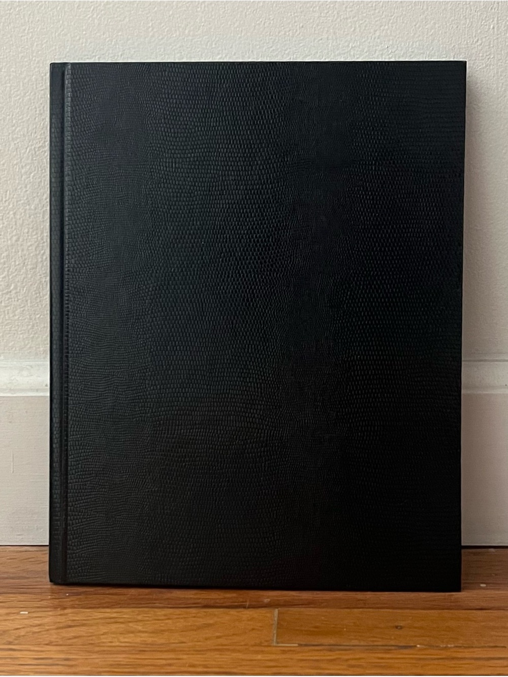 NEW Blueline Black Hardcover Lined Notebook